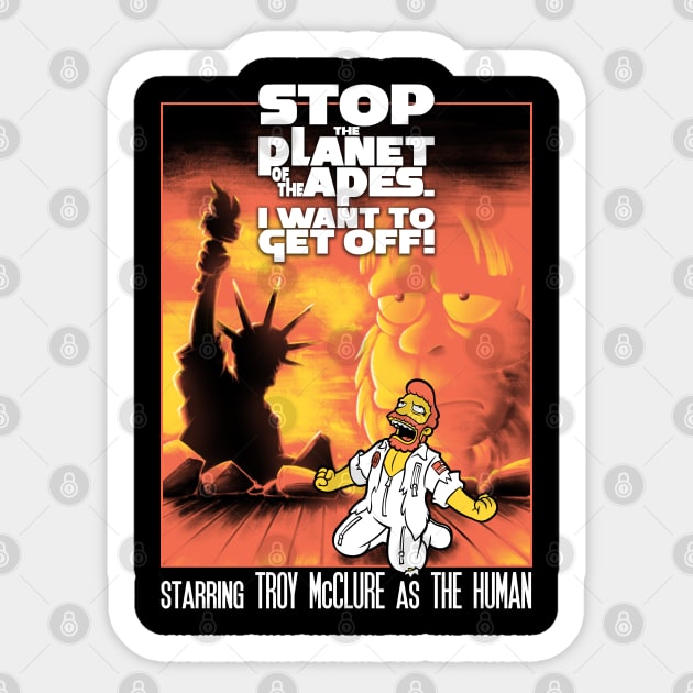 Stop the Planet...! The Musical Sticker by harebrained